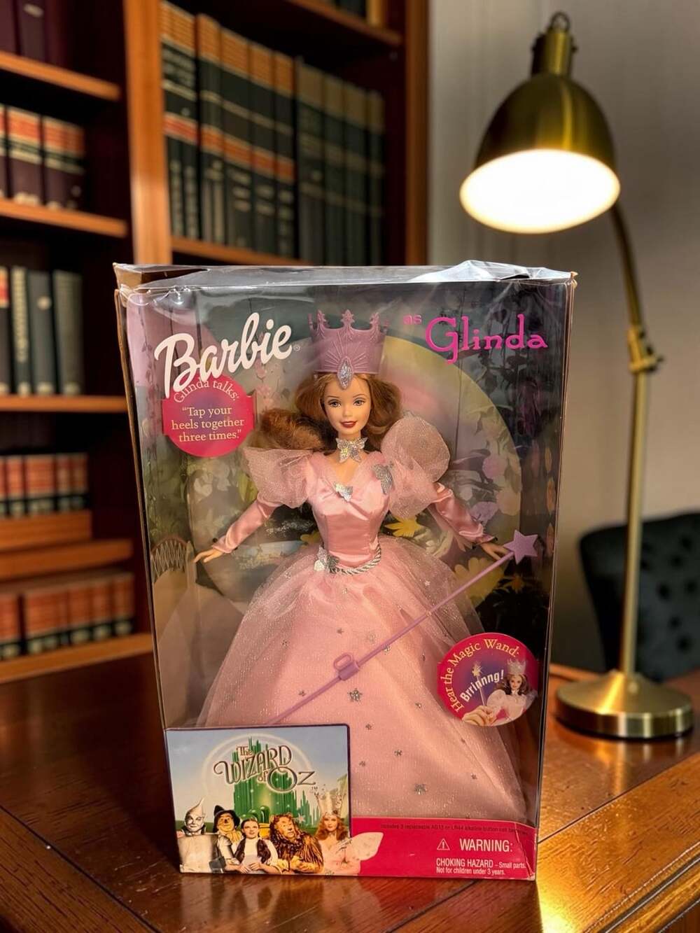 Mattel Barbie as Glinda The Wizard of Oz Talking Doll